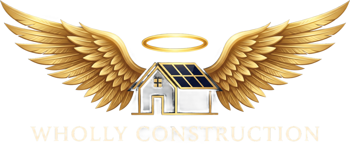 Wholly Construction logo